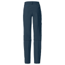 VAUDE Womens Farley Stretch Capri T-Zip Pants III