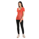 Icebreaker Women Tech Lite II SS Scoop Tee Plume