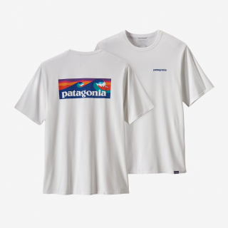 Patagonia Ms Cap Cool Daily Graphic Shirt Boardshort Logo: White M