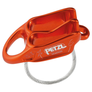 Petzl REVERSO&reg; Red/Orange