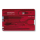 Victorinox Swiss Card Classic, rot transparent