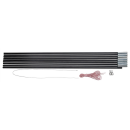 BasicNature BasicNature Fiberglaszeltstange 7,75 m x 11 mm 9 Segmente