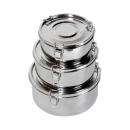 BasicNature Edelstahl Food Container--0,5 L-