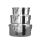 BasicNature Edelstahl Food Container--0,5 L-