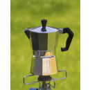 Origin Outdoors Origin Outdoors Espresso Maker Bellanapoli 3 Tassen Alu natur