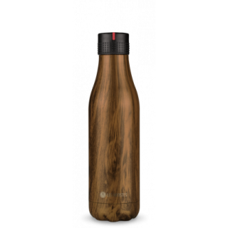-Bottle UP TimeUP isotherm 500ml Bois/16,5fl.oz Wood-3614300021015