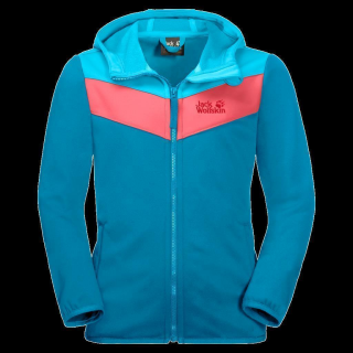 Jack Wolfskin THREE OAKS JACKET KIDS blue reef 104 f&uuml;r Kinder