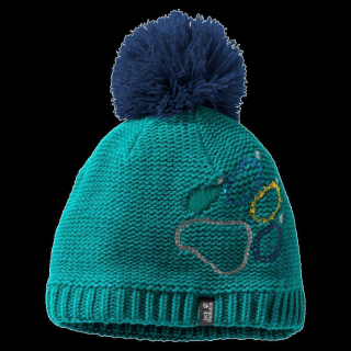 Jack Wolfskin PAW KNIT CAP KIDS green ocean S f&uuml;r Kinder