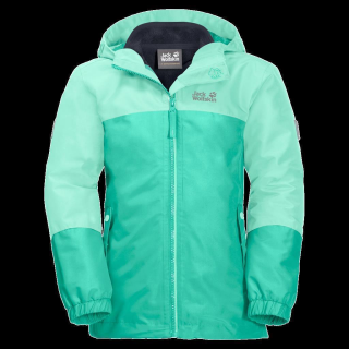 Jack Wolfskin G ICELAND 3IN1 JKT electric green 152 f&uuml;r Kinder