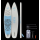 Indiana 116 Family Pack GREY with 3-piece 30%-Carbon-Fiberglasss-Composite Paddle