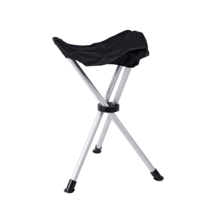 BasicNature BasicNature Dreibeinhocker Travelchair Stahl braun