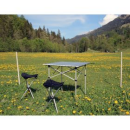 BasicNature BasicNature Dreibeinhocker Travelchair Stahl braun