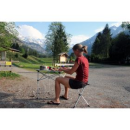 BasicNature BasicNature Dreibeinhocker Travelchair Stahl braun