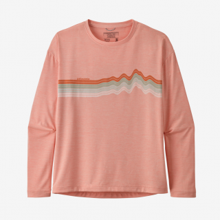 Ridge Rise Stripe: Flamingo Pink X-Dye