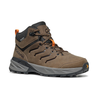 anthracite/rust orange